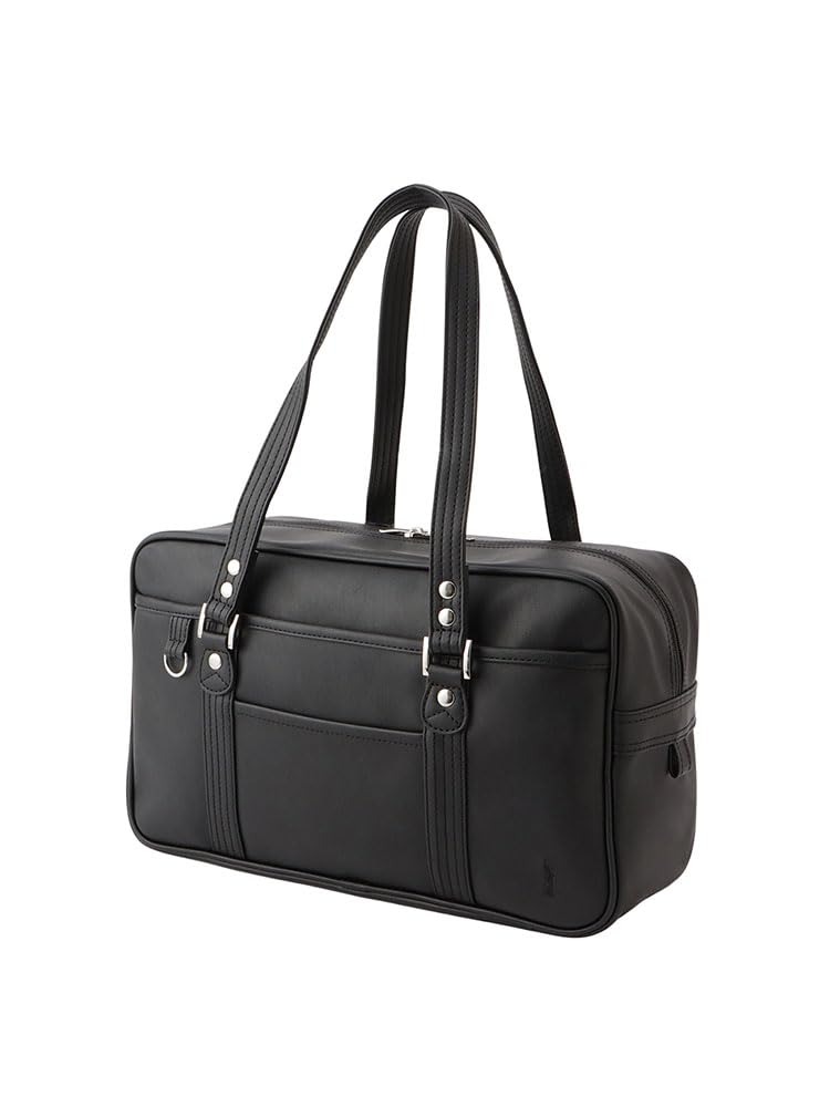 [イーストボーイ] スクールバッグ 合皮バッグ一層式5209300 レディース ブラック×ブラック(940) F