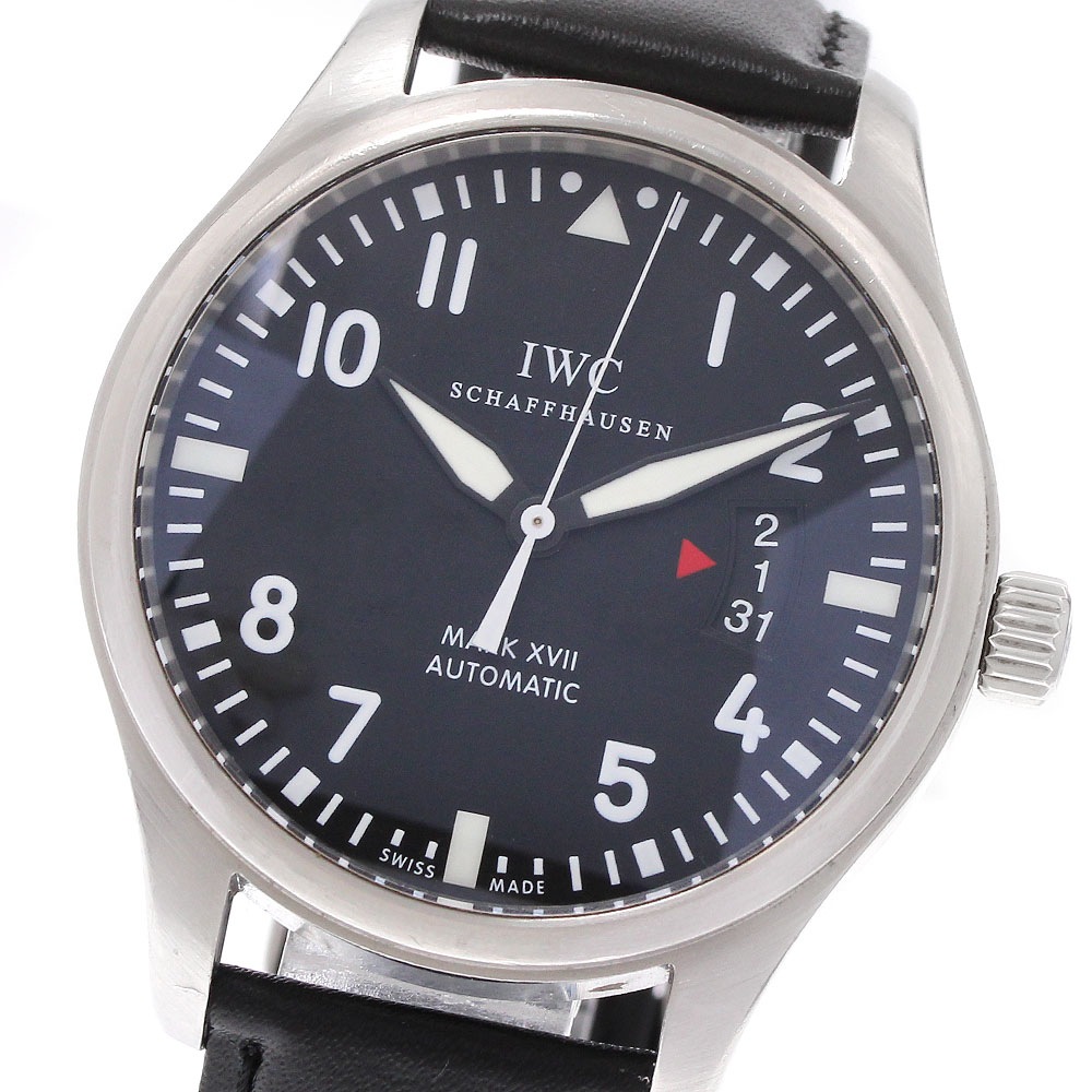 IWC IWC SCHAFFHAUSEN IW326501 パイロットウォッチ マークXVII デイト 自動巻き メンズ _937903【中古】