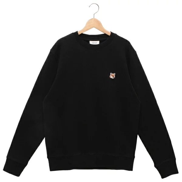 スウェット フォックスヘッド パッチ ブラック メンズ LM00301KM0001 P199