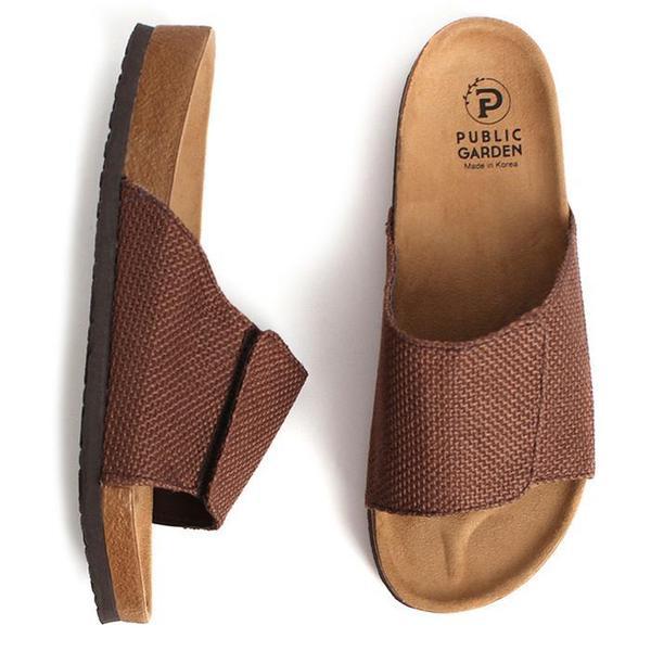 メンズスリッパ バカンス ラタン スリッパ