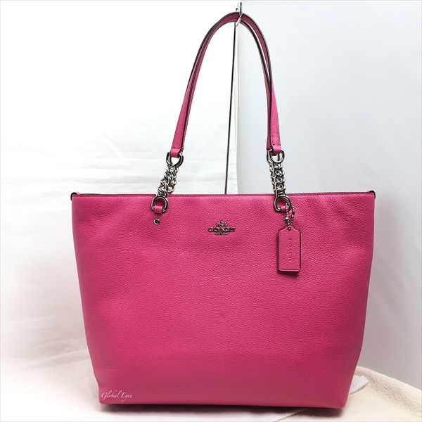 レディース ソフィア トート ペブル レザー トートバッグ 36600 ダリア