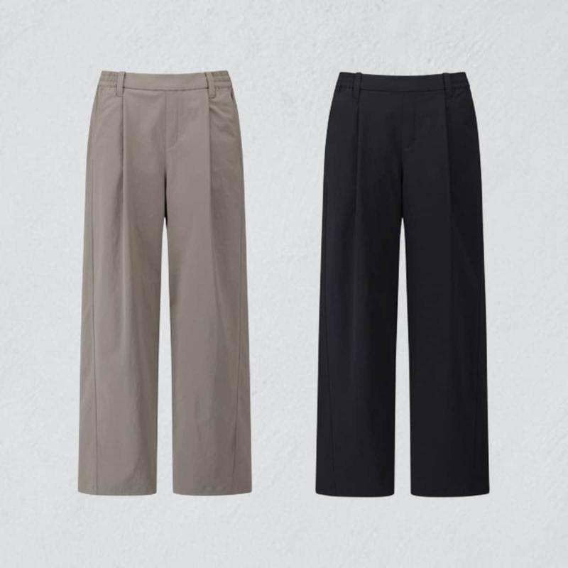 [新世界天安牙山店] 25年度 F/W 新商品 女性 登山パンツ 日常パンツ ワイドパンツ2 ( 1BYPNFU506 )