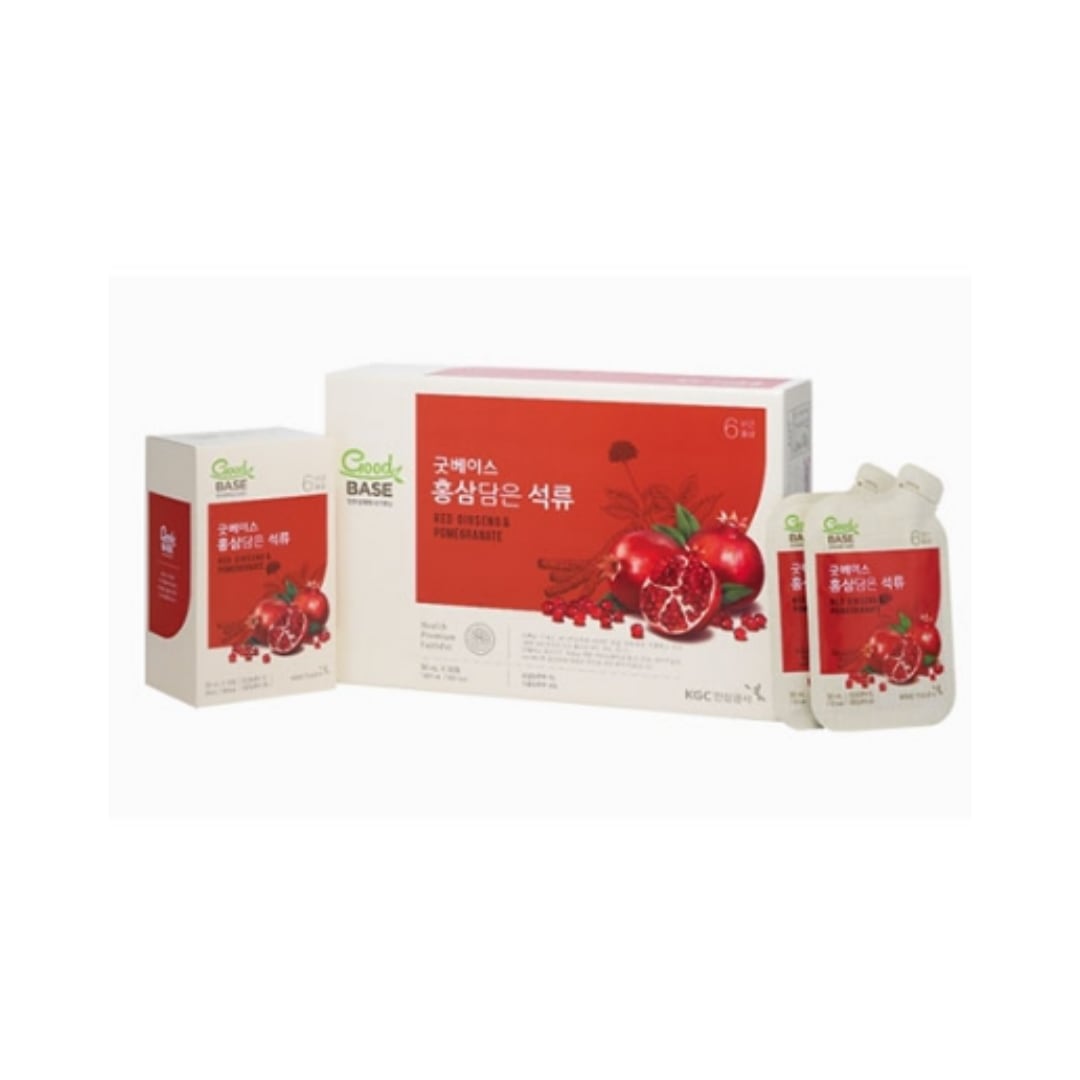 GoodBASE 紅参ザクロ 50mlx30包1.5L1個/ 高麗人参 / 紅参/正規品