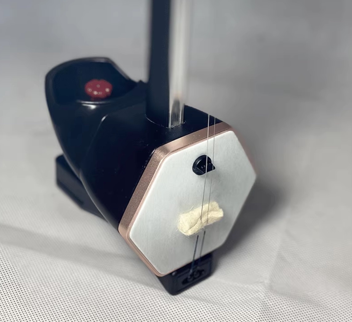 スーパー二胡 つや消し黒 中国弦楽器