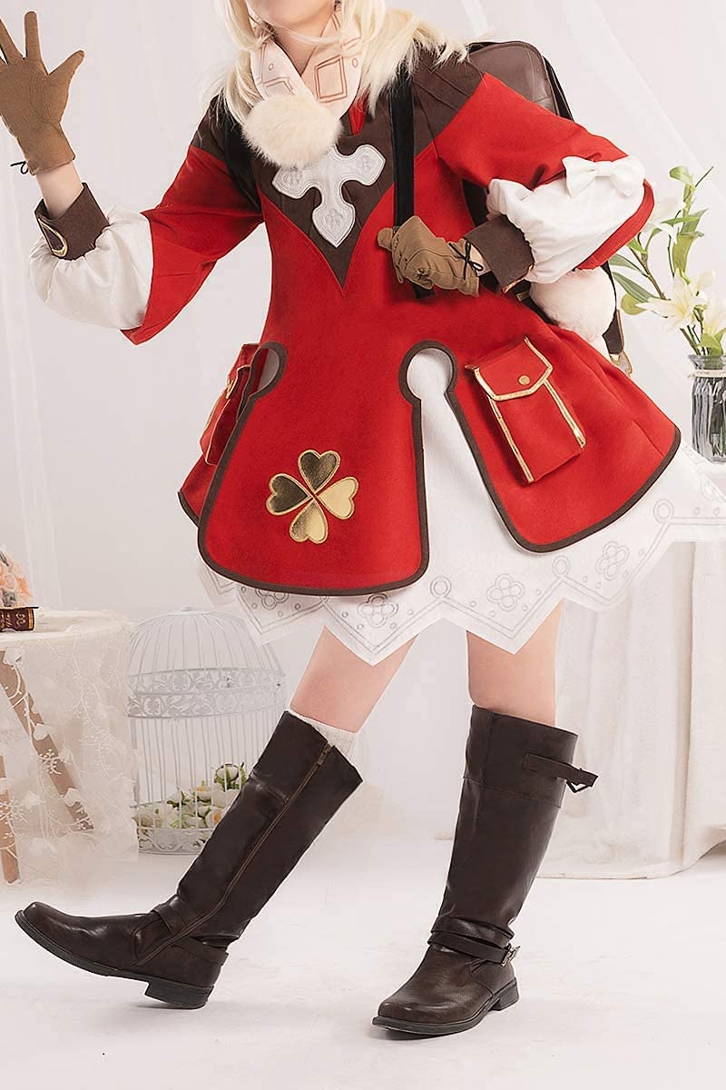 コスプレ衣装粘土コスプレ衣装ハロウィン学園祭舞台衣装コスプレ（衣装＋リュック＋ウィッグ＋靴）