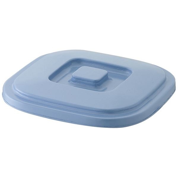 20セット ポリバケツ/清掃用品 フタのみ単品 6.5KB用蓋 ブルー 角型 ベルク 家庭用品 掃除用品 業務用その他