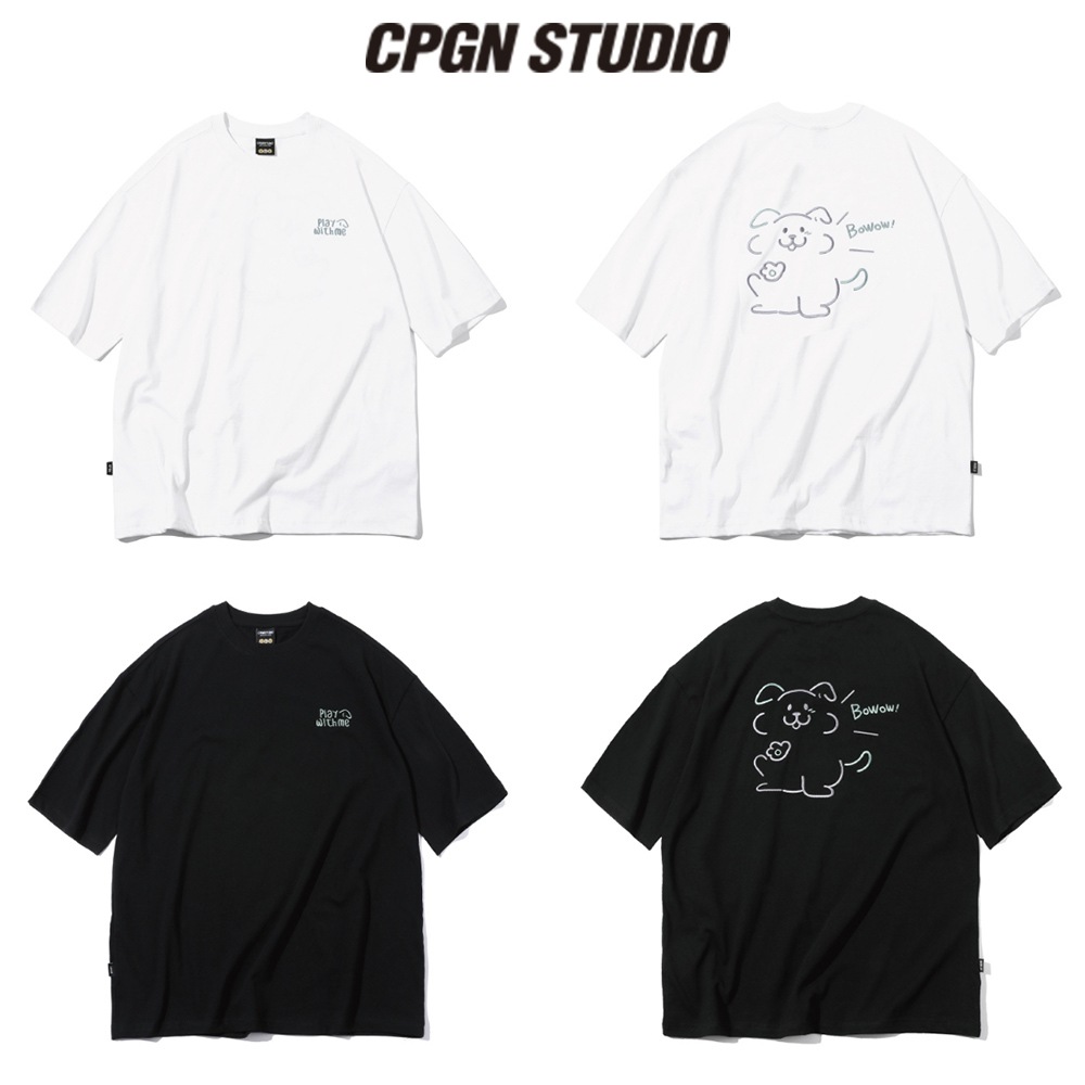 【CPGN STUDIO】 Bow Wow Embroidery Short Sleeve T-shirt 6,027円