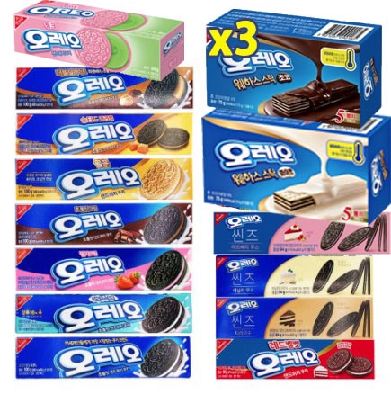 Qoo10 ドンソ食品 オレオ菓子 13種 食品