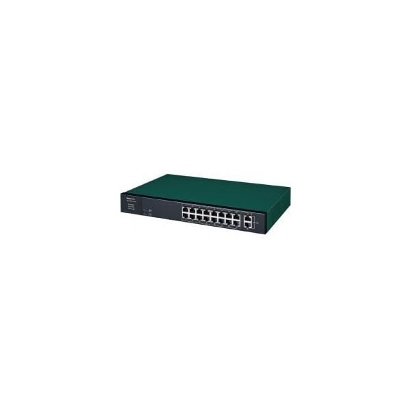 PANASONIC PN25168 18ポート PoE給電スイッチングハブ GA-AS16TPoE+