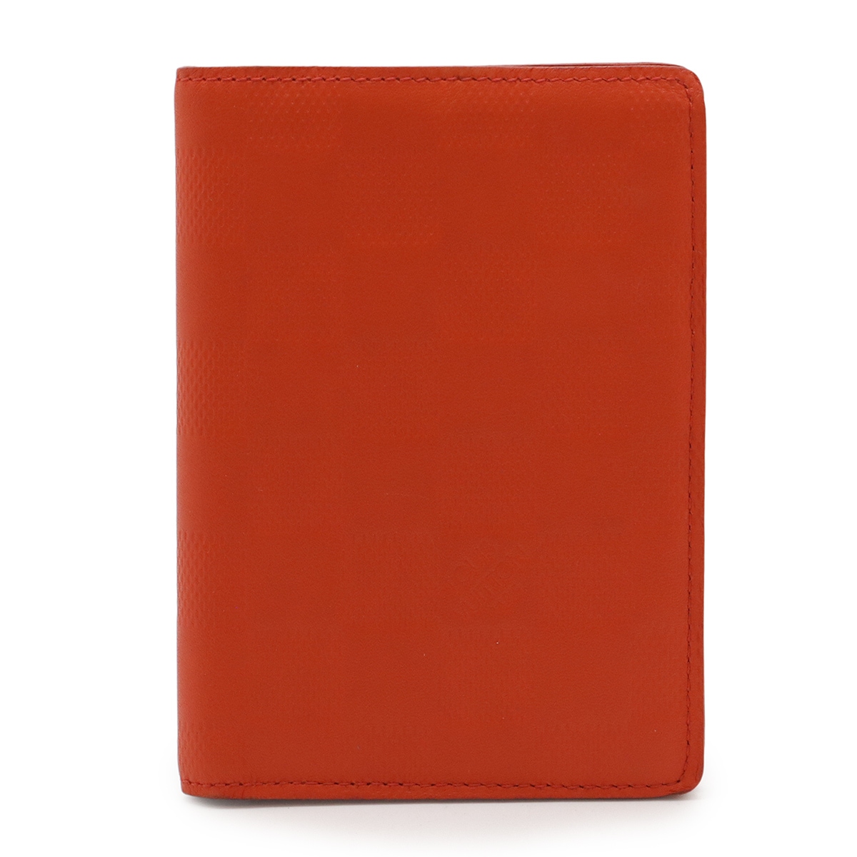 ダミエアンフィニ ポルトフォイユ ジェイムス 2つ折札入れ 二つ折り カードケース フュージョン オレンジ N6300
