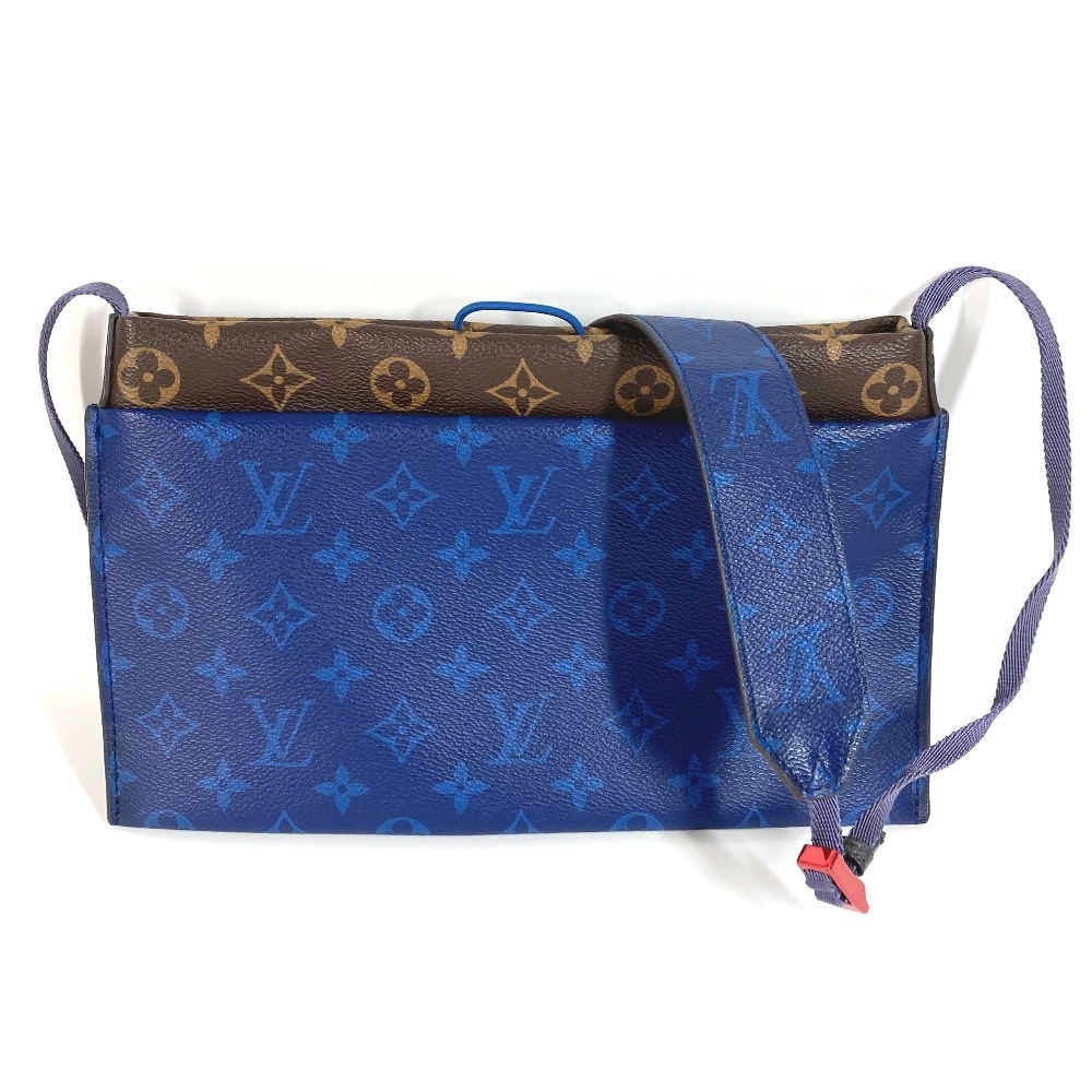 ショルダーバッグ M43854 スプリット サコッシュ モノグラム キムジョーンズ 斜め掛け カバン ポシェット モノグラムキャンバス ブラウン