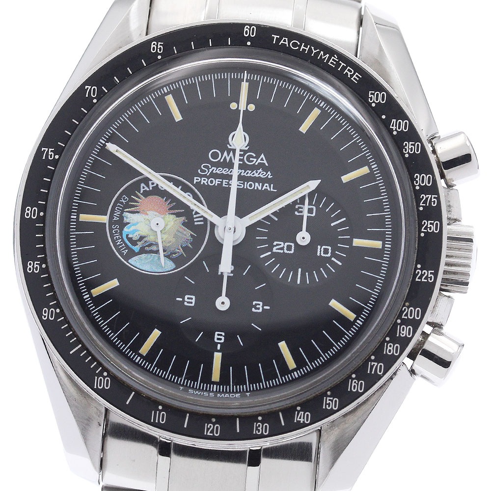 オメガ OMEGA 3595.52 スピードマスター プロフェッショナル アポロ13号 999本限定 クロノグラフ 手巻き メンズ _930557【中古】