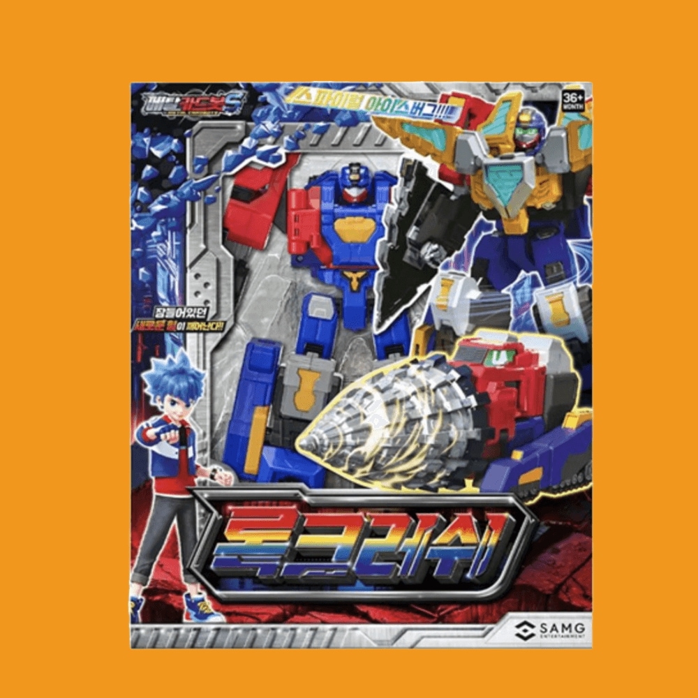 [メタルカードボットS] 変身ロボット * 1個 - ロッククラッシュ [韓国公式]