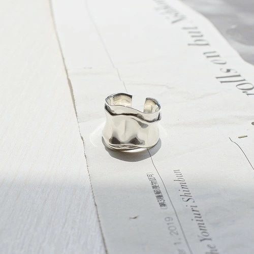 SILVER925 レイヤードワイドリング ring【送料無料】クロスリング スターリングシルバー925 silver925 純銀 SV925 リング 指輪 シルバー925リング シルバーリング シル