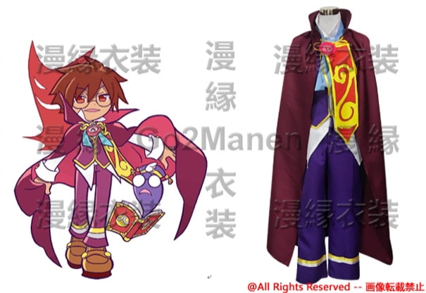 コスプレ衣装 ぷよぷよフィーバー2(チュー!) あやしいクルーク