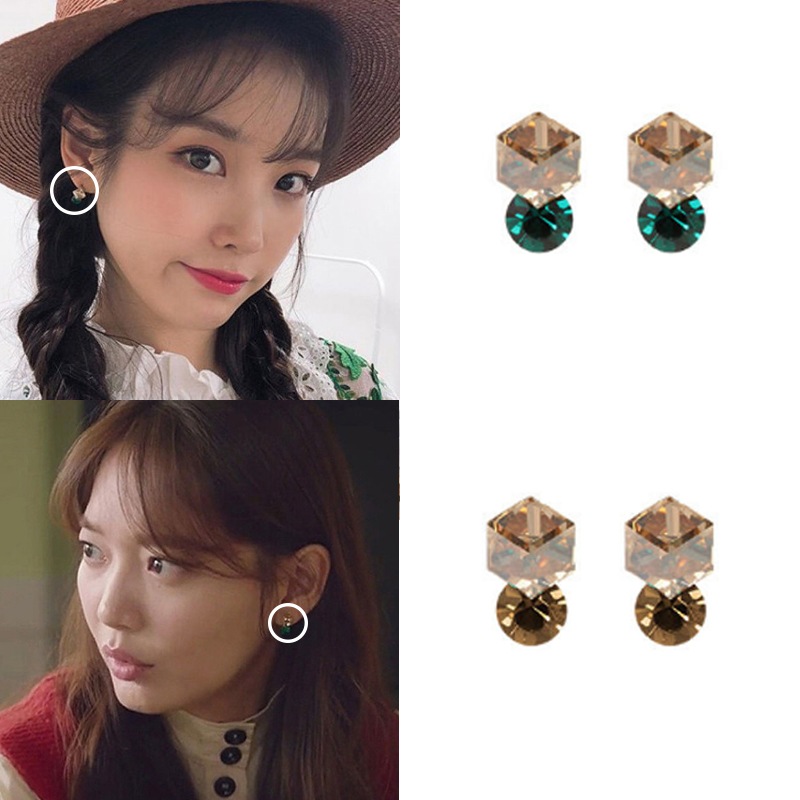 [シンミナIU着用] ピュアアイス 韓国の人気芸能人着用 韓国ファッションスタイル デイリーアクセサリー