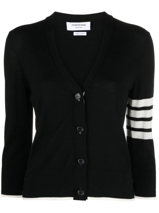 THOM BROWNE Women Sweater FKC334DY1014 001 BLACK