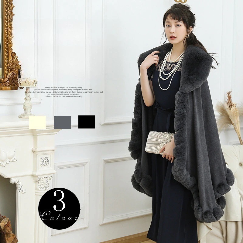 2024新作ストール ティペット ファー マフラー スヌード ネックウォーマー エコファー フォックス ファーマフラー フェイクファー ラビット 秋冬 結婚式 毛皮風 マフラー