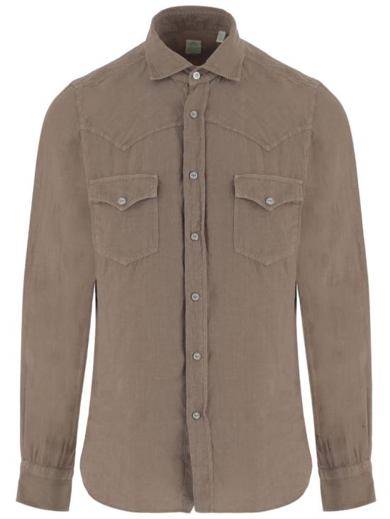 FINAMORE Men Shirts P6001G209 Brown