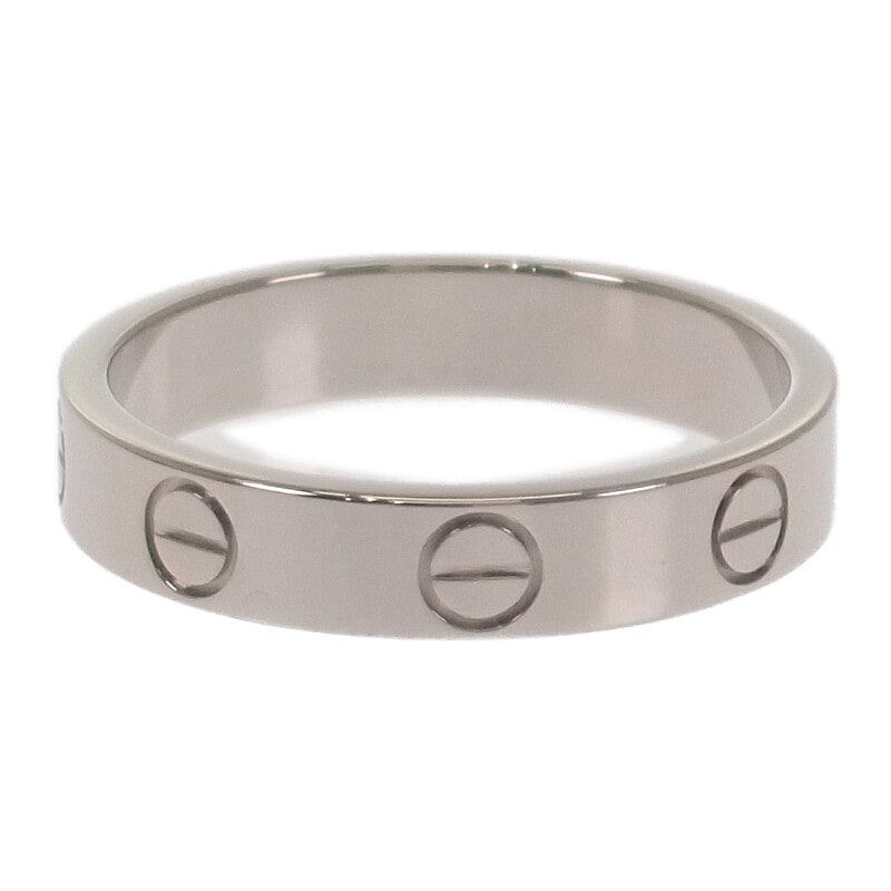 ミニ ラブ B4085151 リング 指輪 K18WG ホワイトゴールド 11号 51 レディース【Aランク】