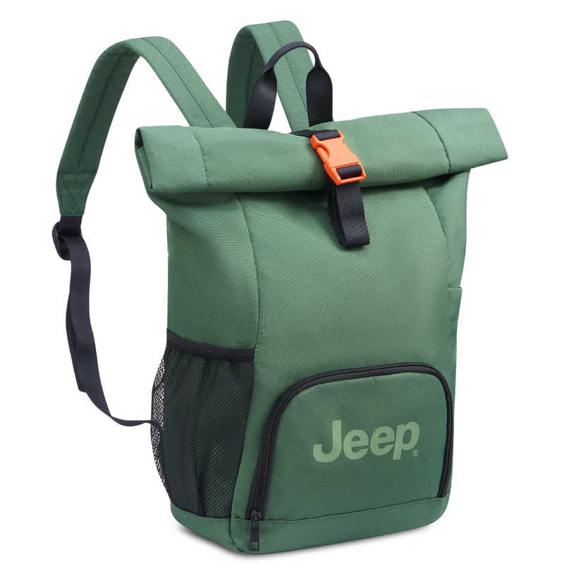ジープ ロールトップリュック ロールトップバックパック 軽量 大容量 22.91 L ROLLTOP ロールトップ グリーン J0374762003