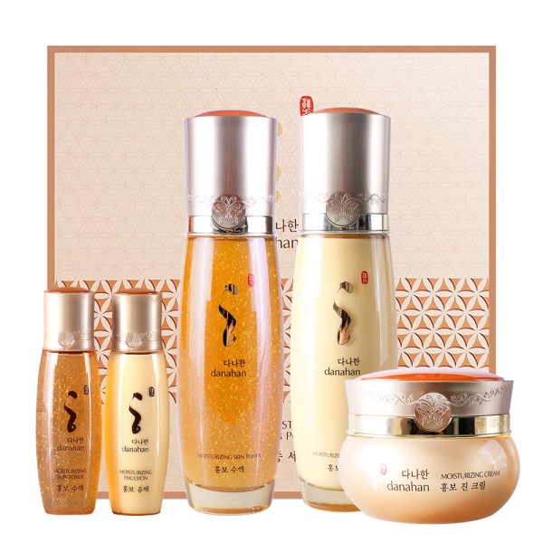 紅宝基礎ケア3点セット (Toner 140ml + 30ml + Lotion 140ml + 30ml + Cream 50ml)