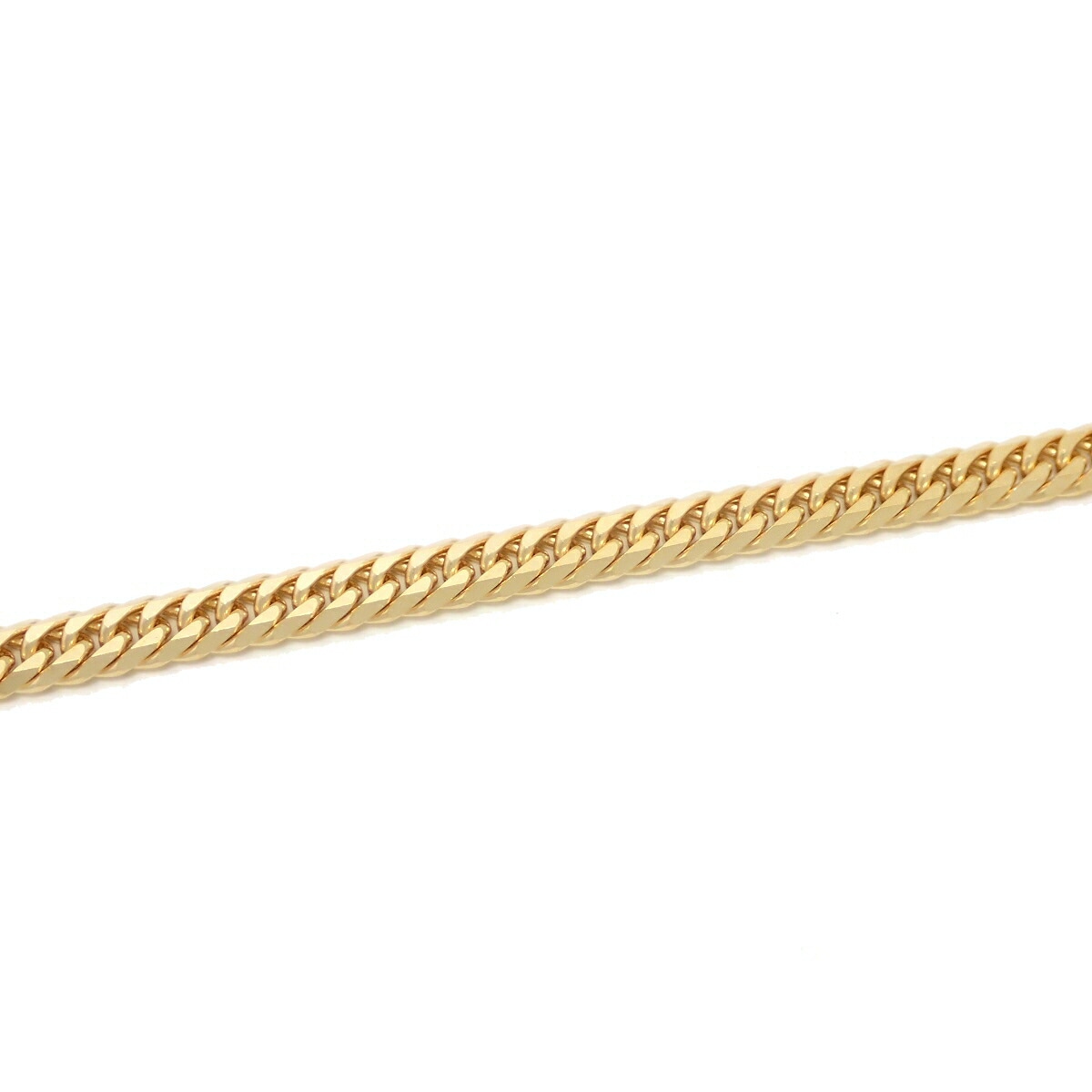 キヘイ ネックレス K18 18金 イエローゴールド 20.2g 50.5cm YG 6面W ダブル 日本造幣局検定マーク入り 20g 前