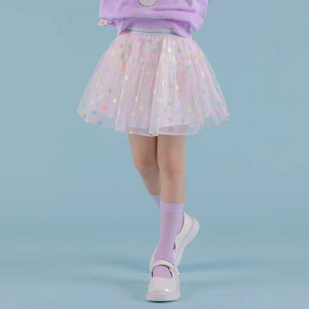 アイラブジェイ N.シルバードットシアスカート JVSSK64