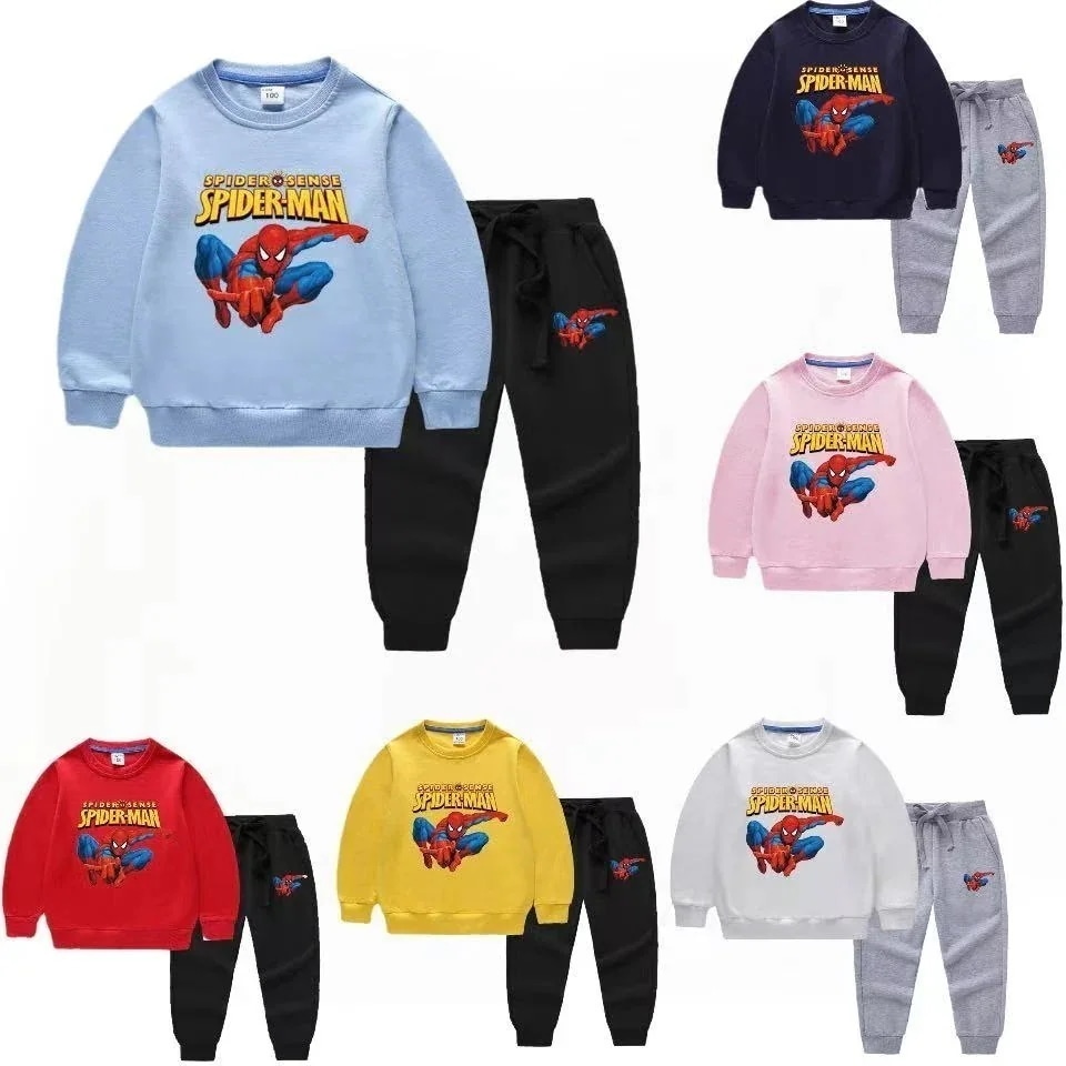 【2025新作】子供服 春秋 超可愛い セットアップ 20TYPE新作 スパイダーマン 長袖パーカー+ズボン上下2点セット綿 男子 キッズ 誕生日プレゼント女子 通学着 品質良い 5,530円
