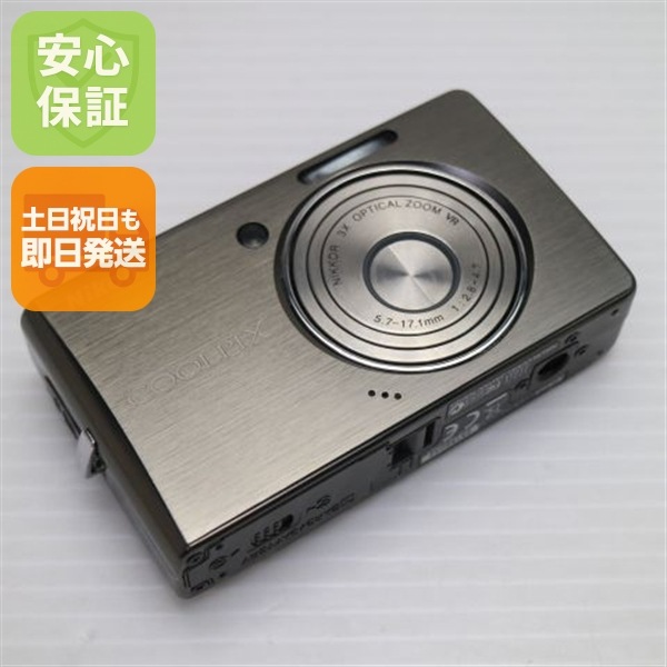 美品 COOLPIX S500 アーバンブラック Nikon デジカメ 65