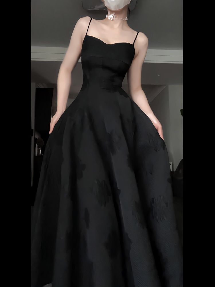 2023 リトルブラックドレス 春夏スリングドレス レディース 誕生日パーティードレス 4,833円