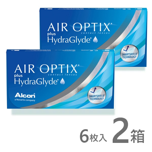 エアオププラス ハイドラグライド 2箱セット (1箱6枚) 　 2week 6枚入 2箱 コンタクトレンズ 安い 2week 2ウィーク 2週間