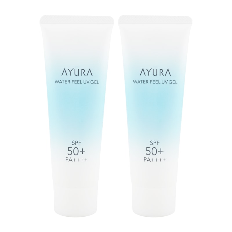 [2個セット]ウォーターフィールUVジェルα 75g フェイス・ボディ用日やけ止め SPF50+ PA++++ アロマティックハーブの香り [ギフトラッピング対応]