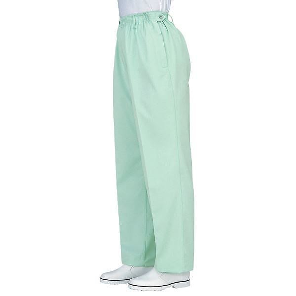 サカノ繊維 工場用白衣女子総ゴムトレパン ノータック SKH100 グリーン Mサイズ