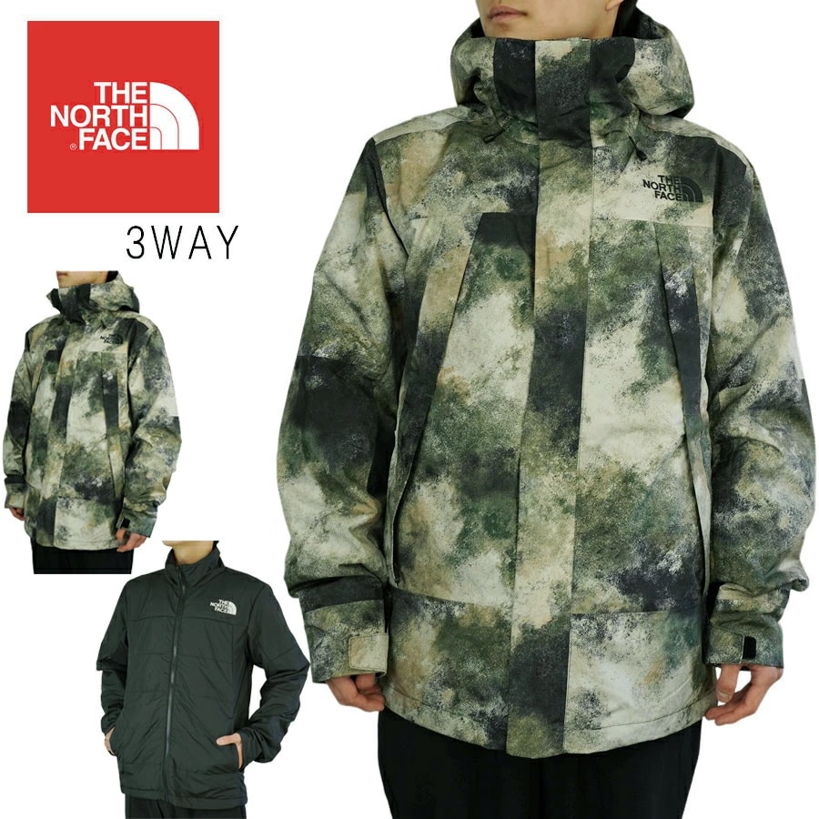 ノースフェイスTHE NORTH FACEメンズ 3ウェイ ジャケットM CLEMENT TRI JACKETメンズクレメント トリクラメイト 3WAYジャケッ