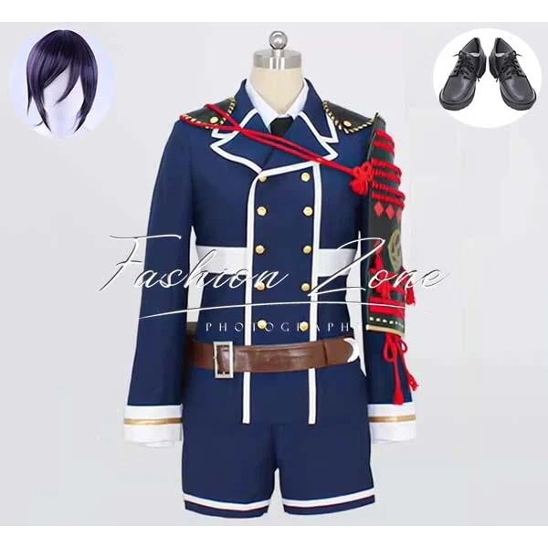 【品質良い 大好評中】迅速な出荷刀剣乱舞 薬研藤四郎 コスプレ衣装 ウィッグ 靴 cosplay ハロウィン 演出服 変装