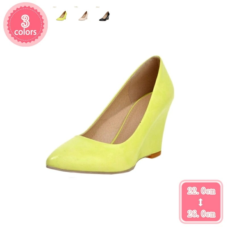 777円OFFクーポン カジュアルパンプス レディース 滑り止め 履きやすい プラットフォーム オシャレ ウエッジパンプス シューズ 綺麗 エナメル ヒール 厚底靴 大きいサイズ デザイン 通勤 仕事