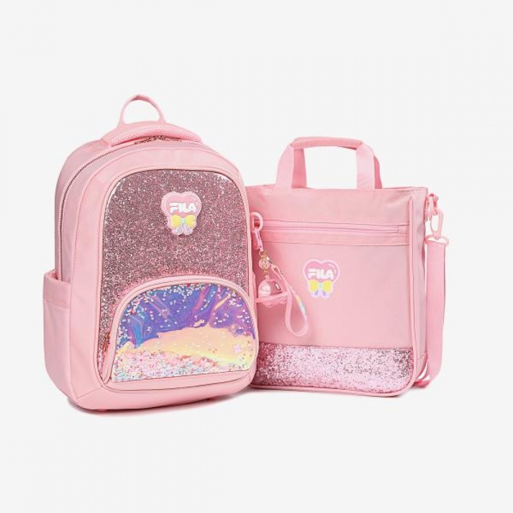 フィラキッズ(23SS新学期)ミラーボールリュックセット(FK3BEF5001F_LPK)