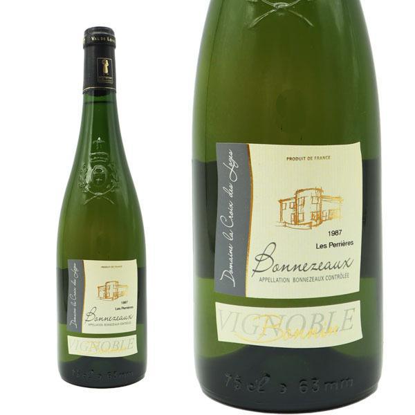 ボンヌゾー レ ペリエール 1987 ボナン家元詰 ドメーヌ ラ クロワ デ ロージュ AOCボンヌゾー フランス ロワール 甘口 白