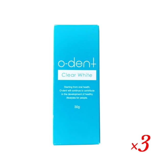 オーデントクリアホワイト 30g 歯磨き 歯磨き粉 ジェル