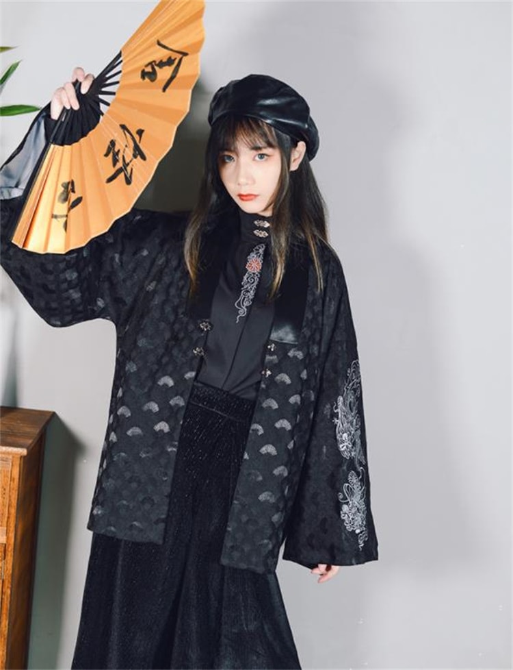 早い者勝ち ししゅう シャツ 民族風 漢元素 新中国風 トップス 秋 快適である スリム