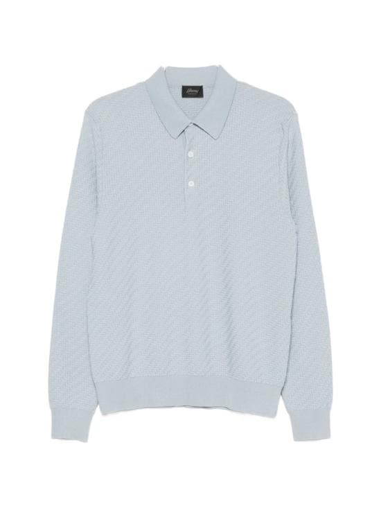 BRIONI Men Polo Shirts UMR10L PAK224919 NAVY