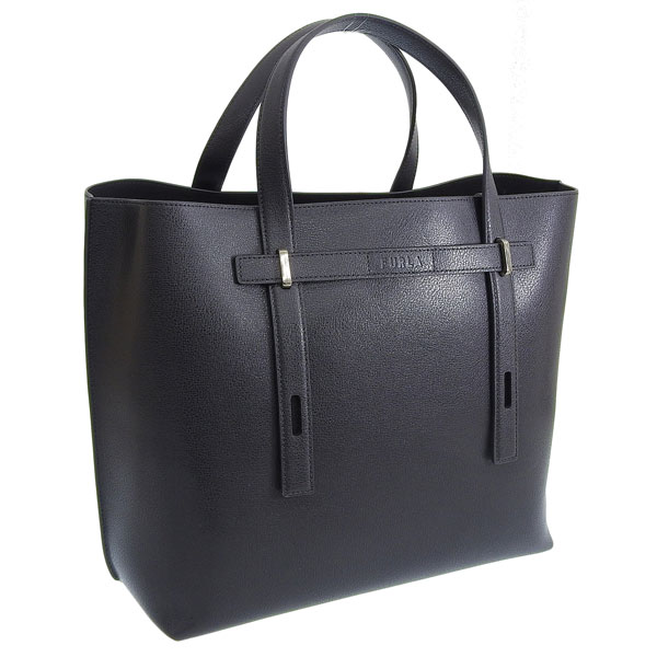 フルラ バッグ レディース トートバッグ アウトレット レザー ブラック FURLA MAN GIOVE L CASUAL TOTE U667M07AX0732O6000 A4対応