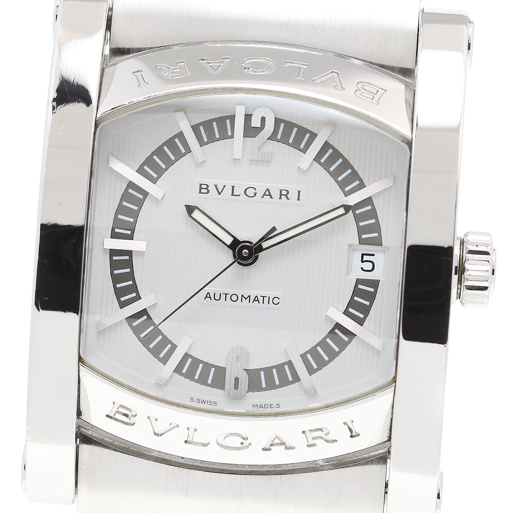 ブルガリ BVLGARI AA44S アショーマ デイト 自動巻き メンズ _844147【中古】