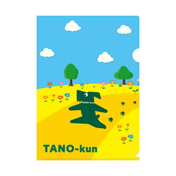 （まとめ）たのくん クリアホルダー おさんぽ 1枚[x30セット]