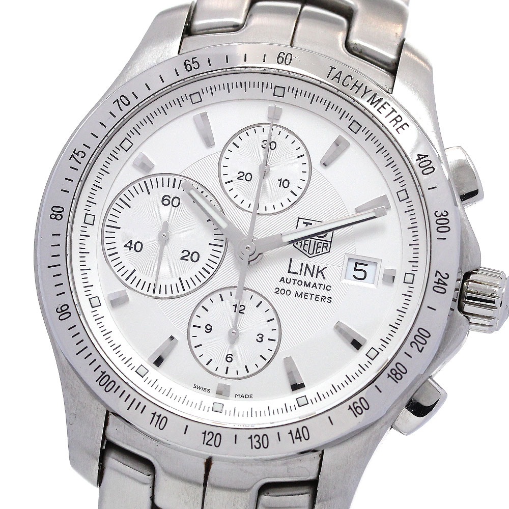 タグホイヤー TAG HEUER CJF2111-0 リンク クロノグラフ 自動巻き メンズ _848116【中古】