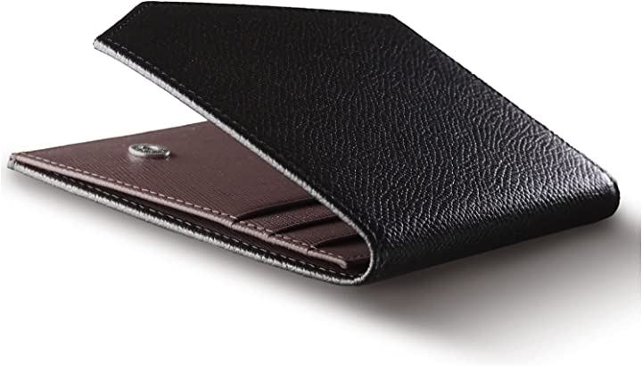 二つ折り財布 軽量 メンズ 本革 キャッシュレス化対応 小さい ブラウン BA( 13，ブラウン) 5,229円