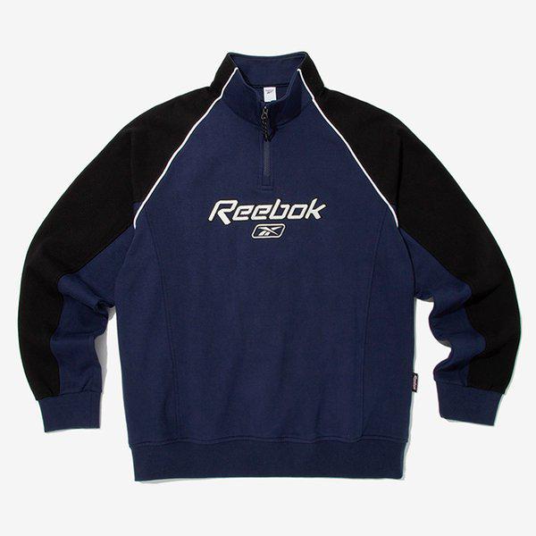 プレミア ハーフジップ スウェットシャツ ネイビー RETS5FM23N2