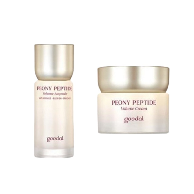 [New]グダル ピオニー ペプチド 2点セット(アンプル 50ml+クリーム60ml)