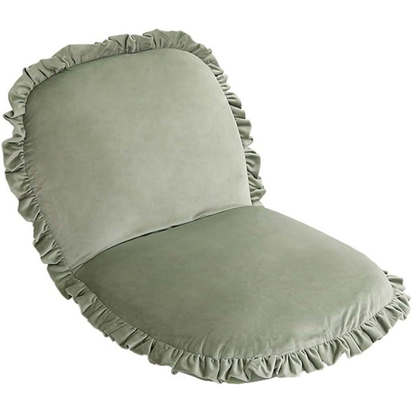 ホームテイスト SH-07-OKBF ベロア座椅子 Chammy チャミー グリーン メーカー直送